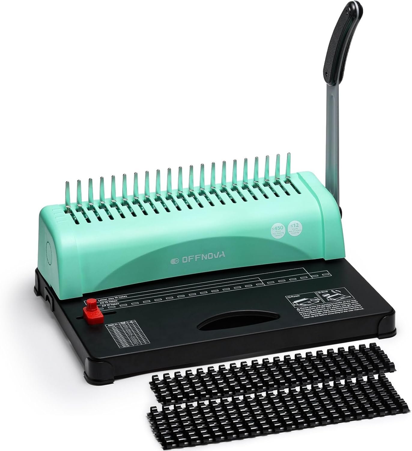 Professional Document Binding Made Easy - OFFNOVA Comb Binder