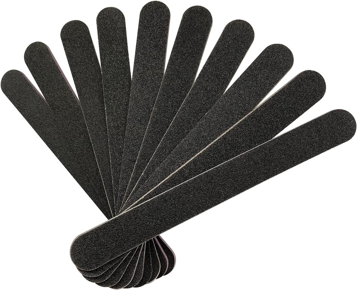 Professional Double Sided Nail File Set - 10 PCS