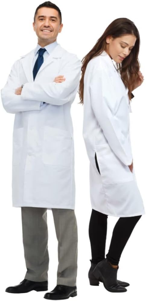 Professional Lab Coat Costume for Adults - Lightweight & Practical