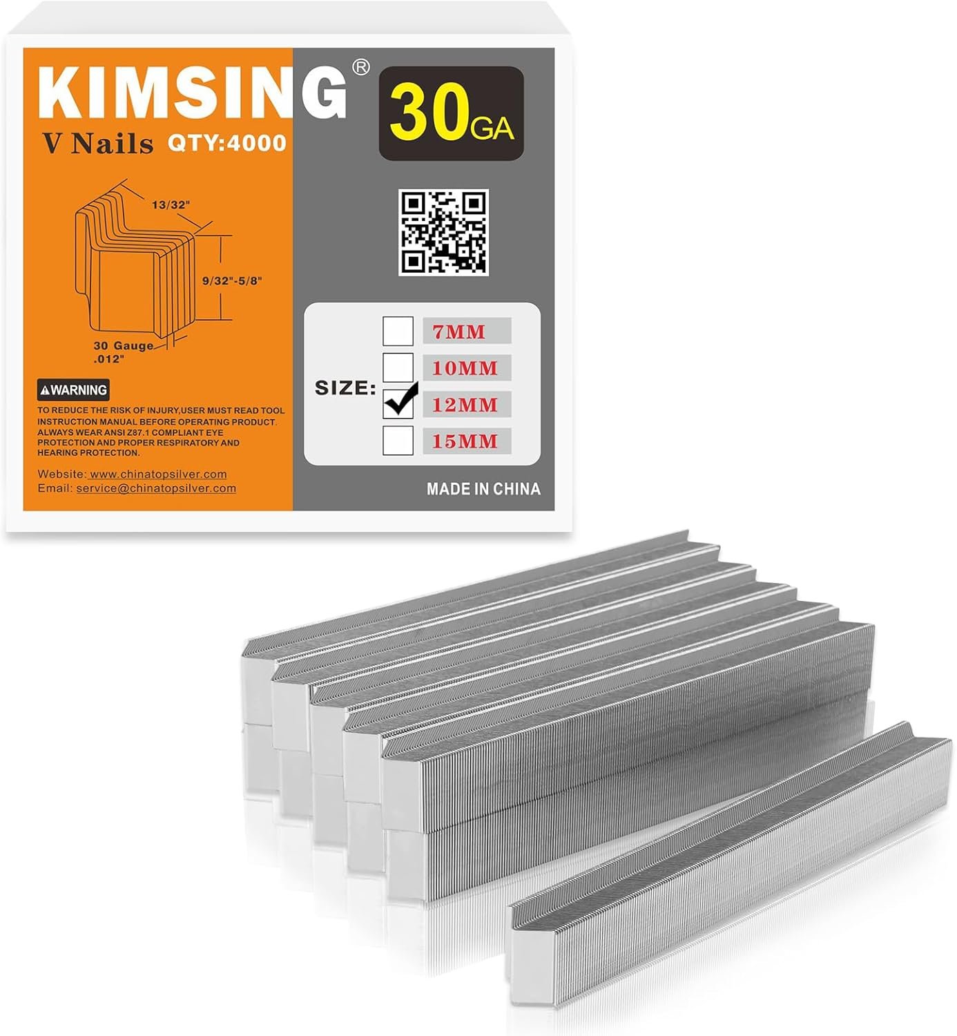 Professional Picture Frame Nails - 4000 Count Bulk Pack