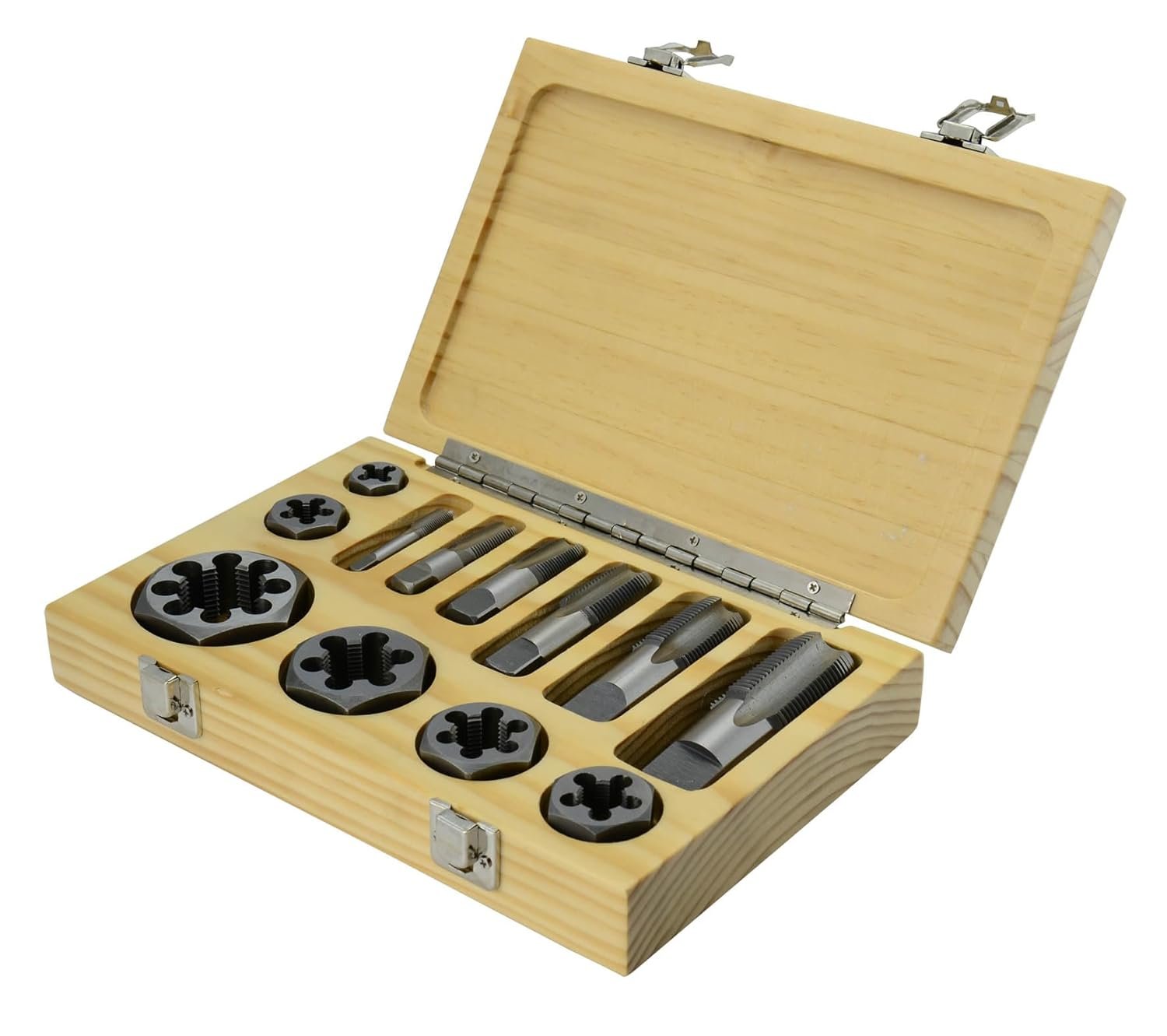 Professional Pipe Threading Set - Complete NPT Tap & Die Kit