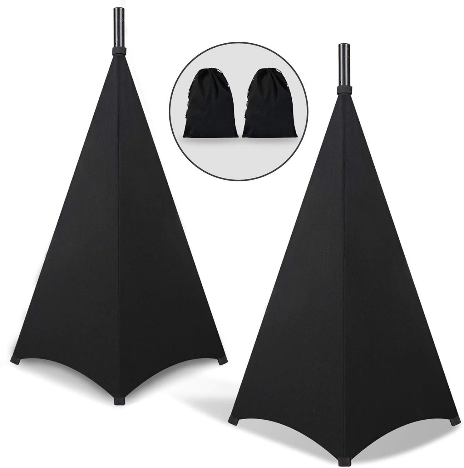 Professional Speaker Stand Covers - Hide Cables & Elevate Your Setup