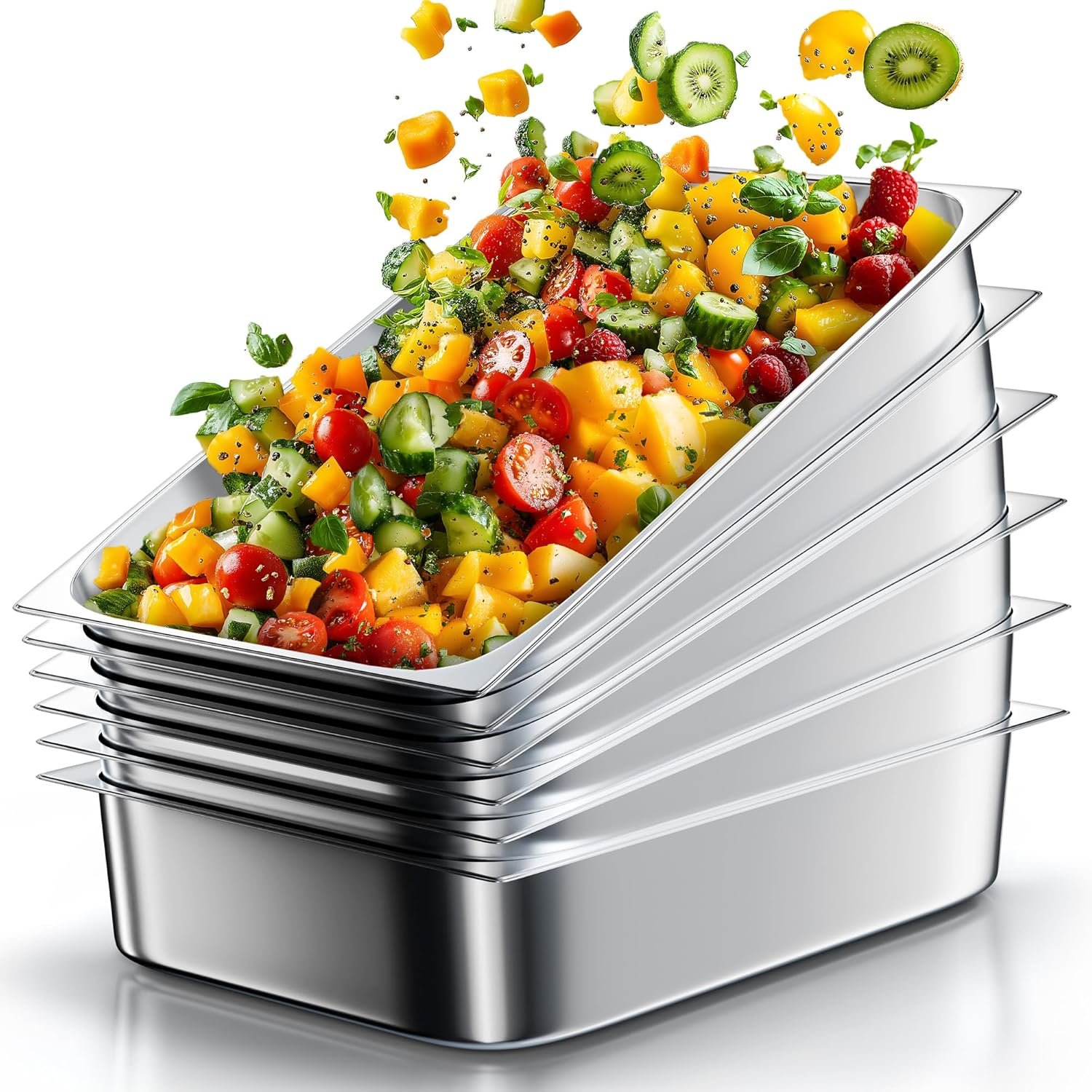 Professional Stainless Steel Hotel Pans - Restaurant-Grade