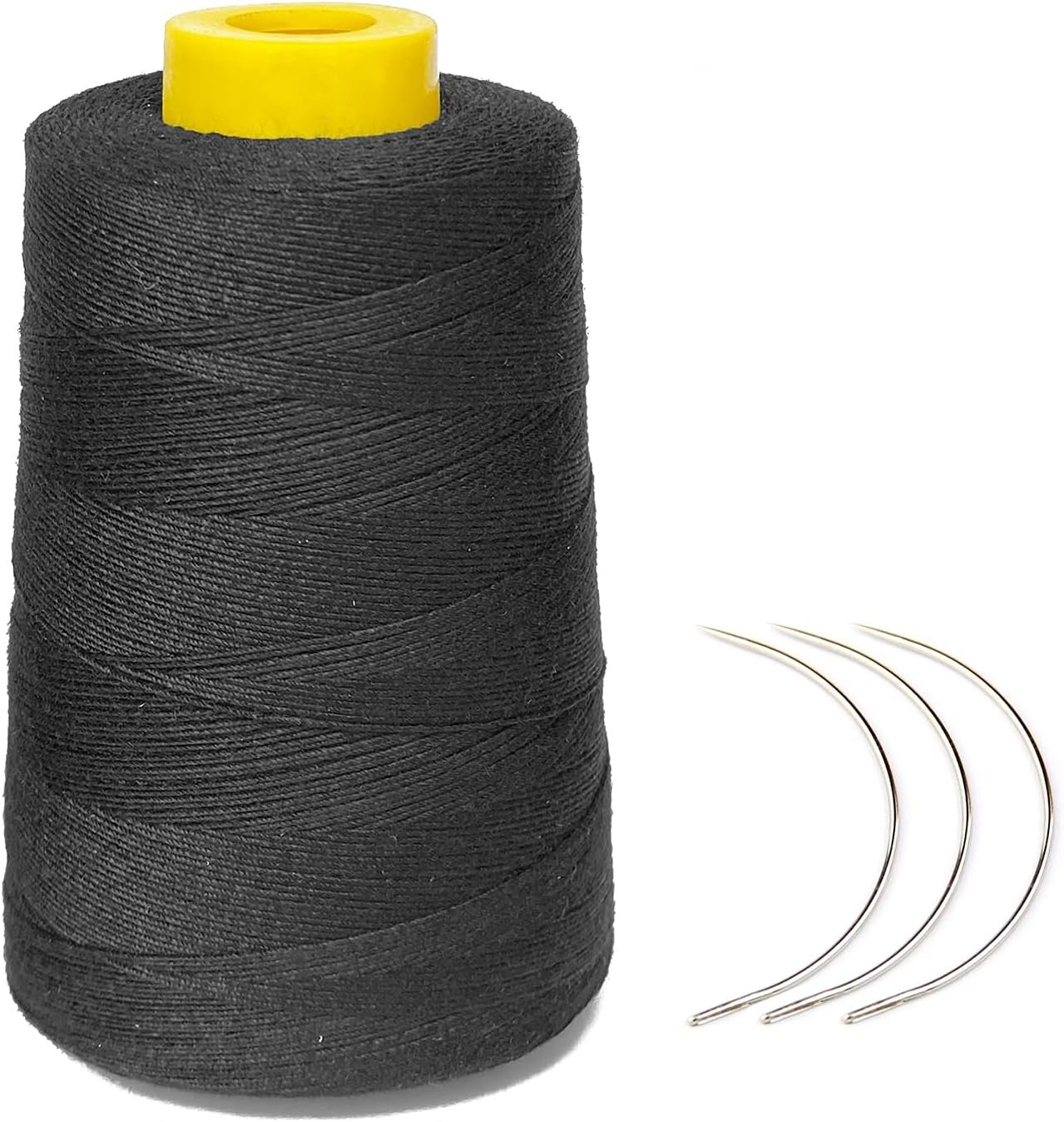 Professional Wig Making Kit: 1000 Yards Sewing Thread & 3 Curl Needles