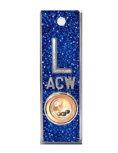 Professional X-Ray Position Indicator - Blue Glitter Left Marker