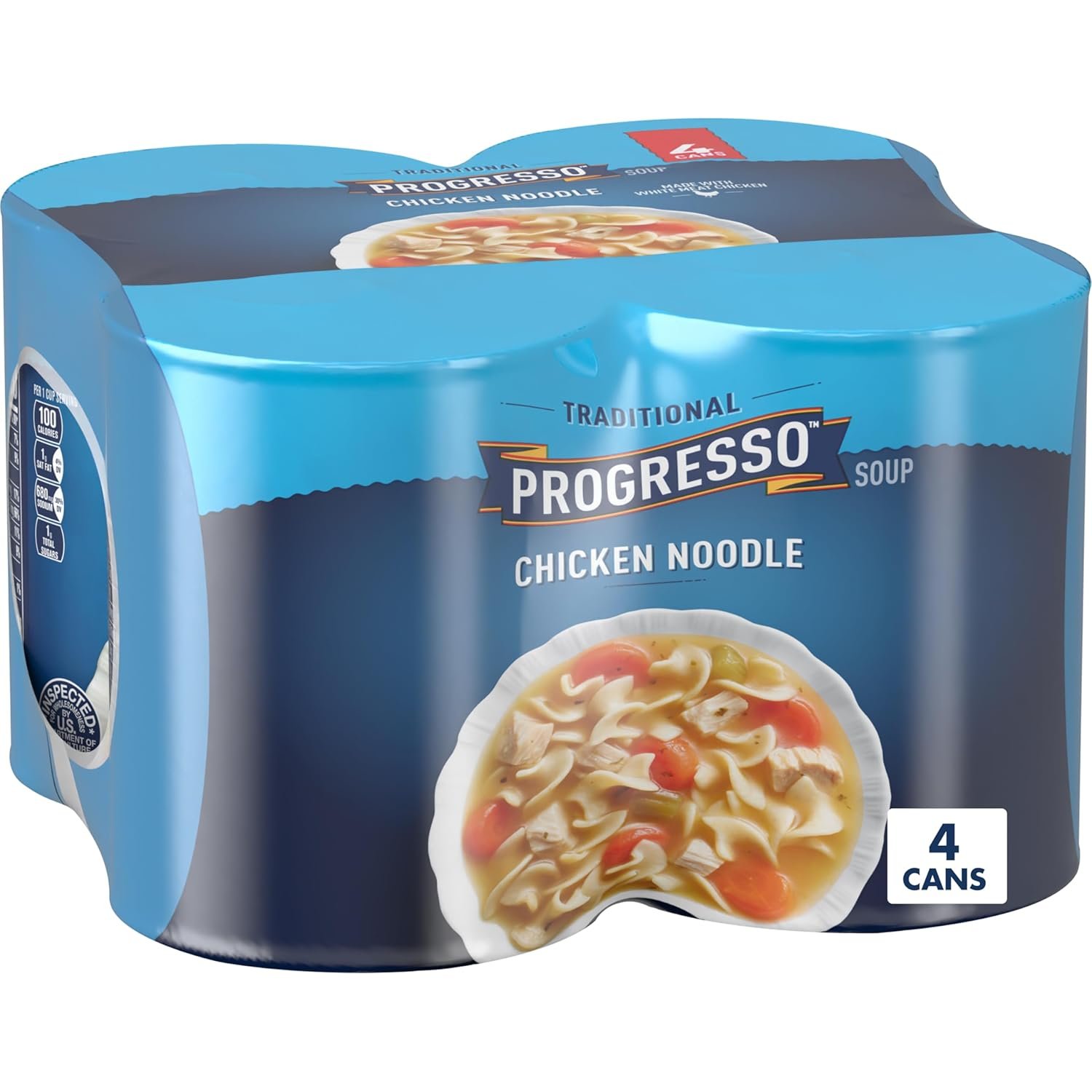 Comforting Progresso Chicken Noodle Soup - 4 Pack