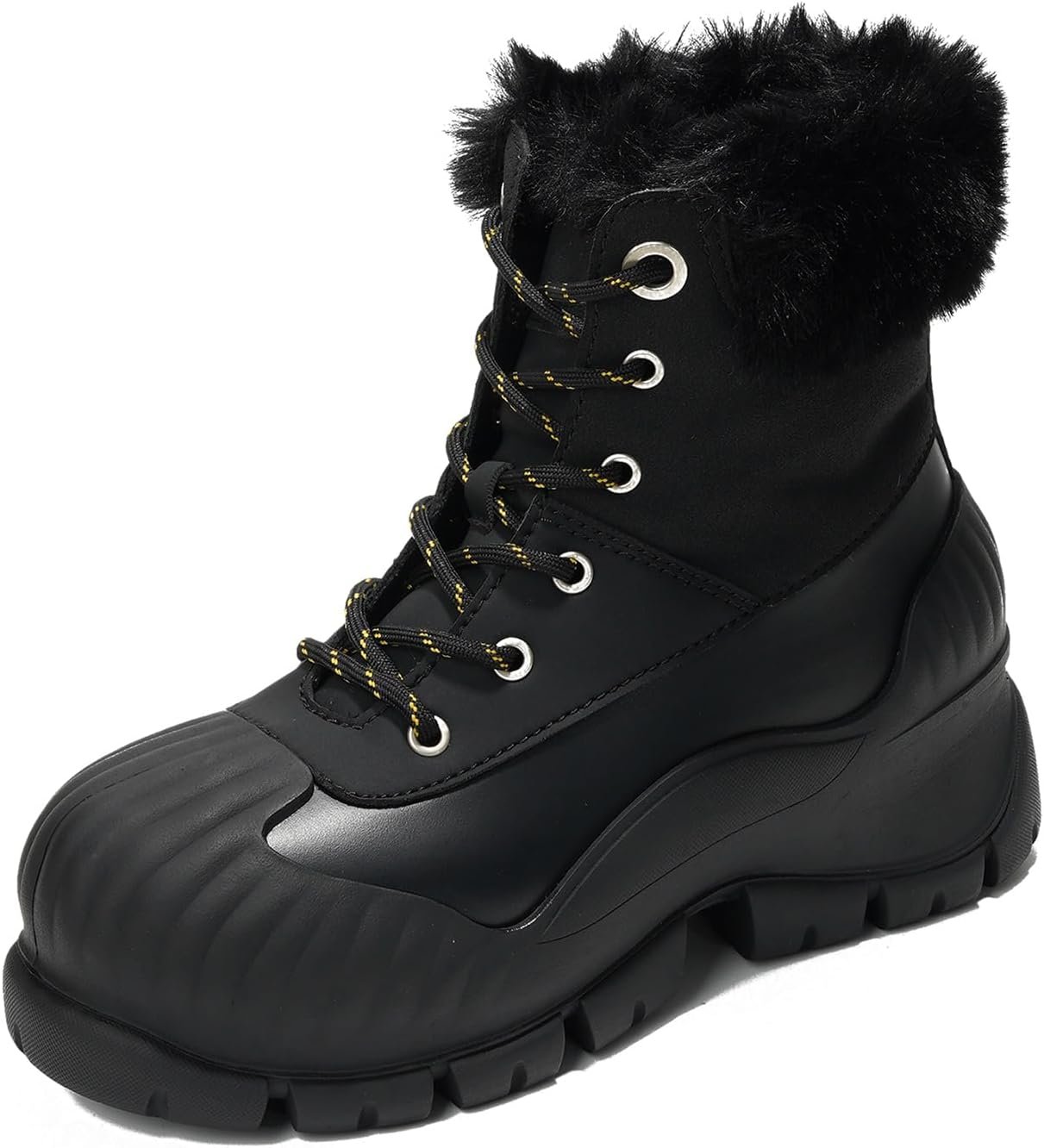 Stay Dry & Cozy in Memory Foam Snow Boots