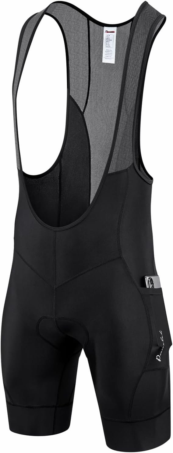 Przewalski 3D Padded Bib Shorts: 8-Hour Comfort for Serious Cyclists