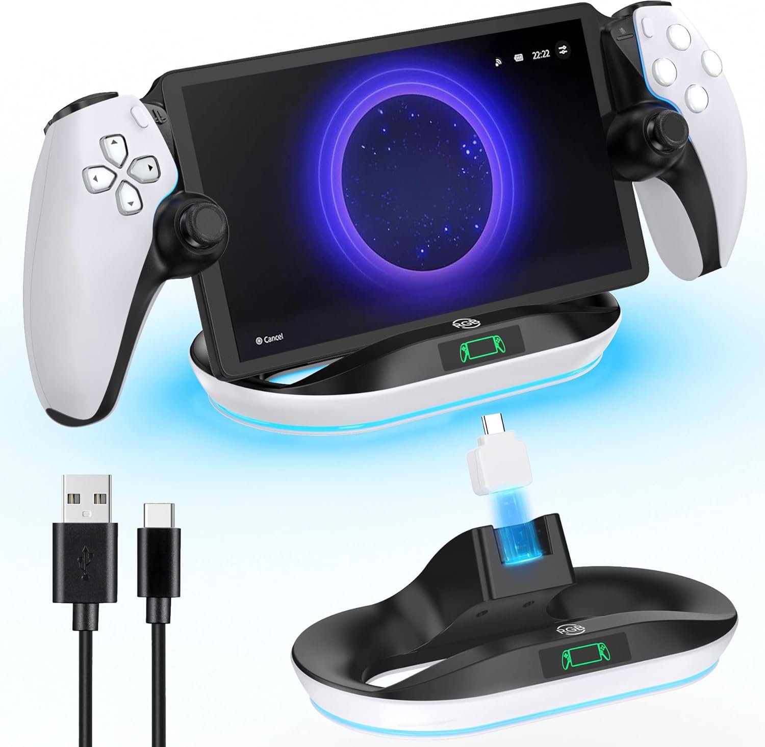 Keep Your PS Portal Charged and Displayed with Style