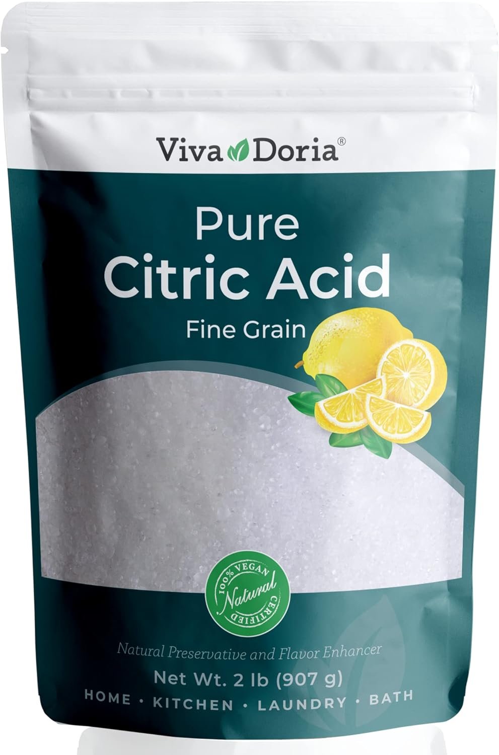 Pure Citric Acid for Food and Home Use