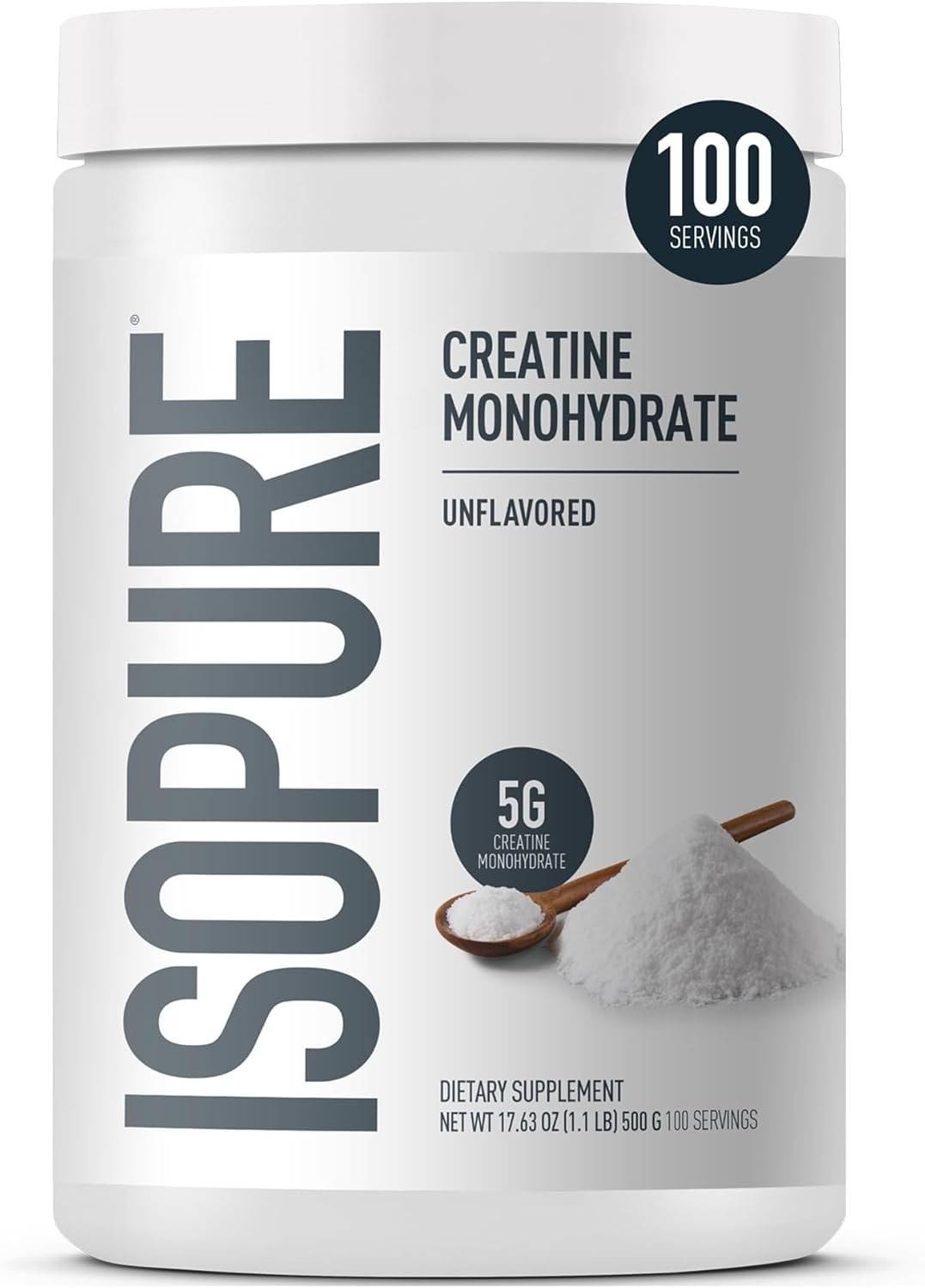 Pure Creatine for Energy & Muscle Recovery