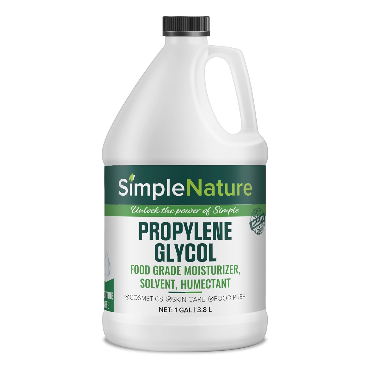 99.9% Pure Food-Grade Propylene Glycol - 1 Gallon for DIY Magic