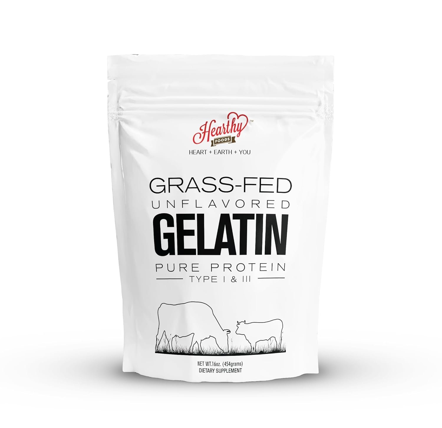 Pure Grass-Fed Gelatin Powder for Keto Diets