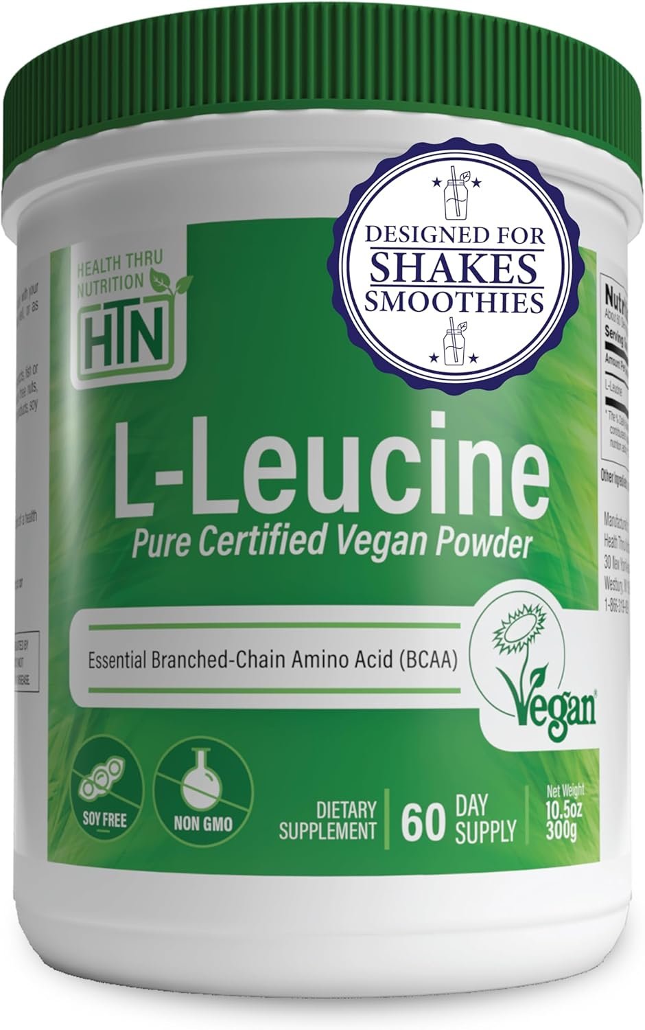 Pure L-Leucine Powder: 5g Per Serving for Optimal Muscle Recovery