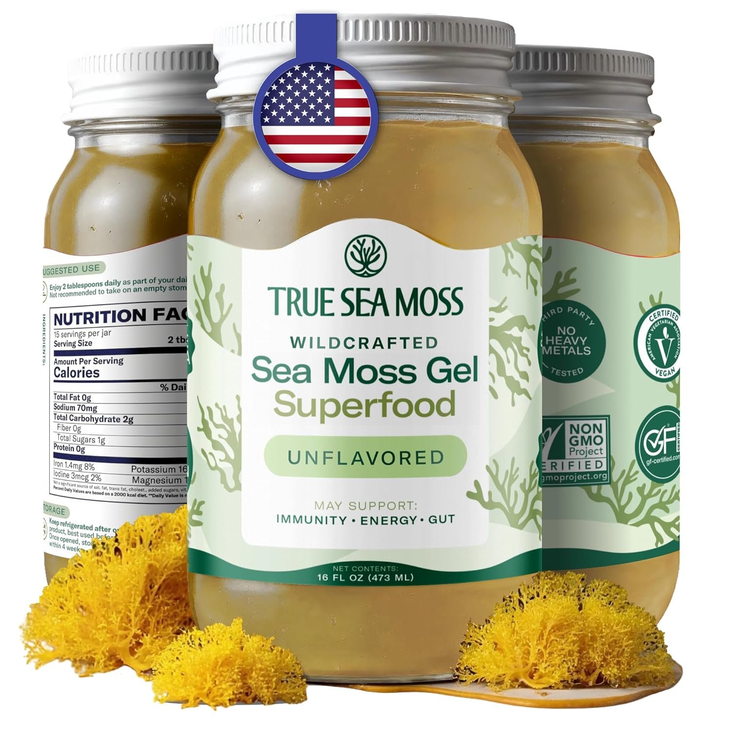 Pure Sea Moss Gel - Natural Superfood Powerhouse