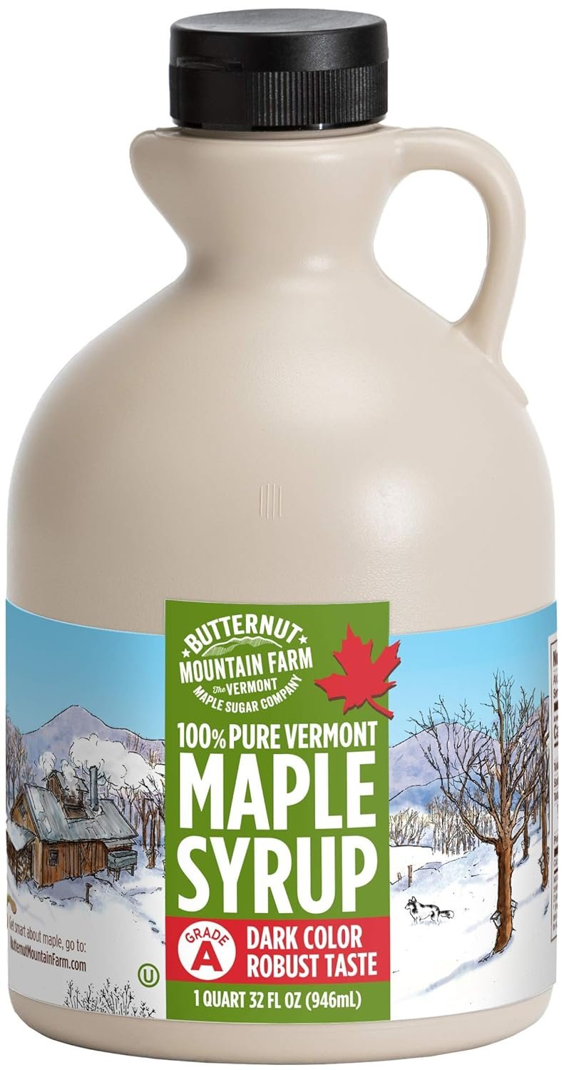 Pure Vermont Maple Syrup: Dark, Robust & All-Natural