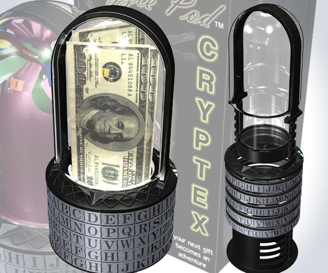 Puzzle Pod - Cryptex Packaging