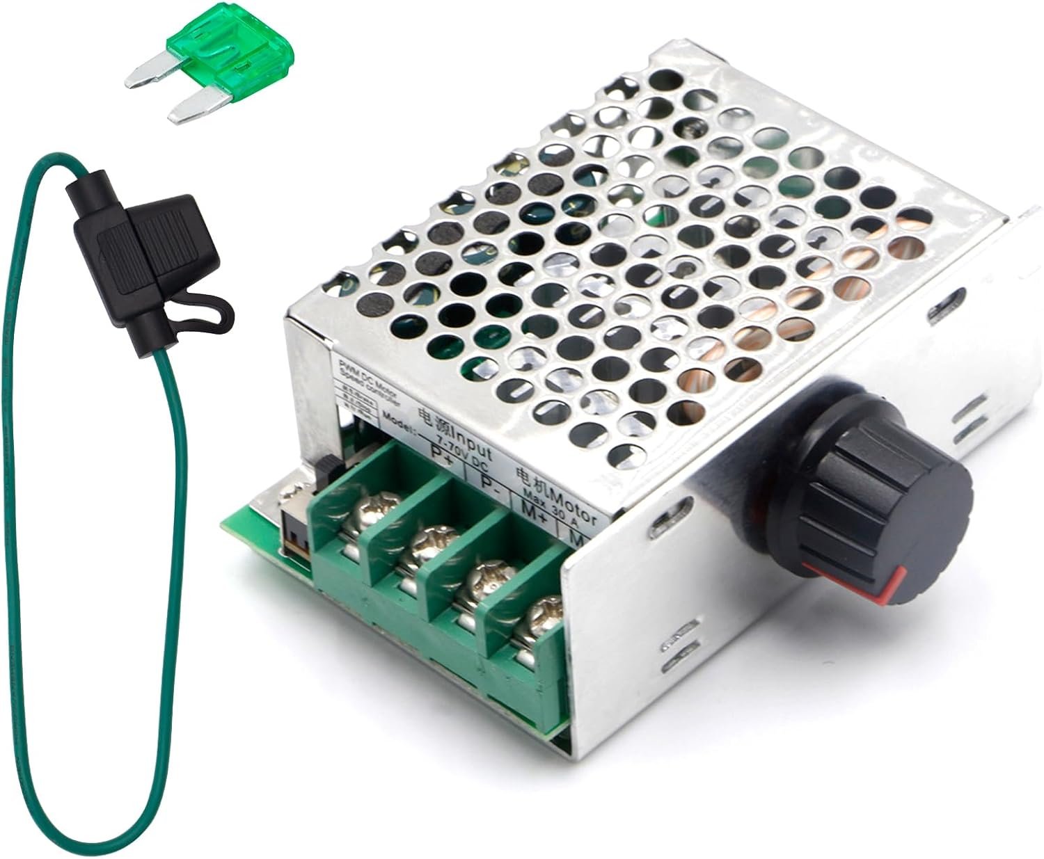 Precise PWM Speed Control for 7-70V DC Motors (30A)