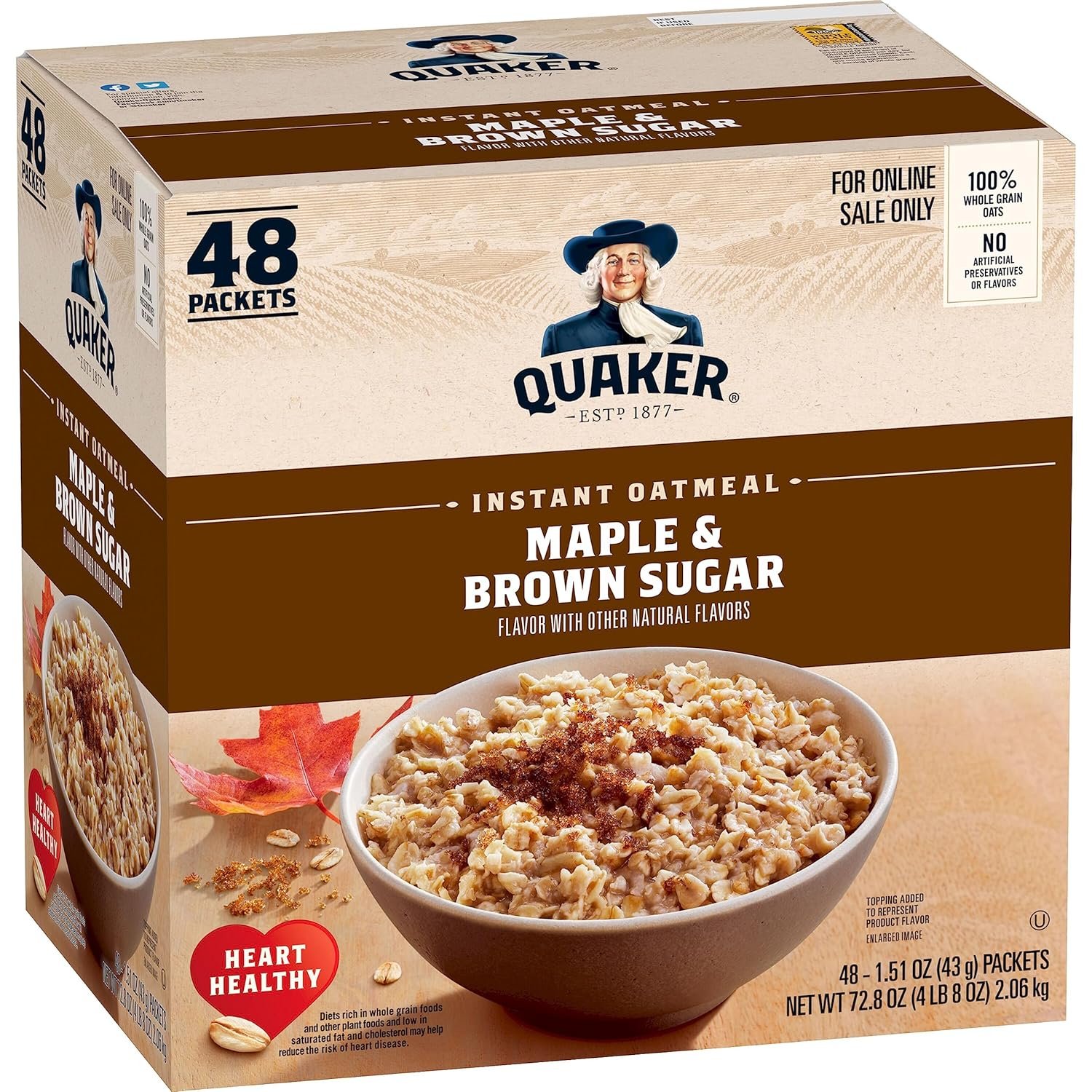 Indulge in Warmth: Quaker Maple & Brown Sugar Oatmeal