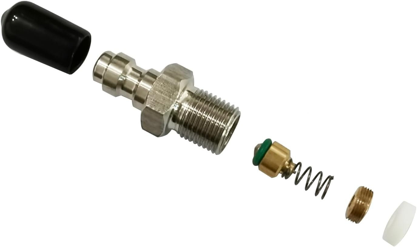 Quick Disconnect Valve for Paintball & Diving