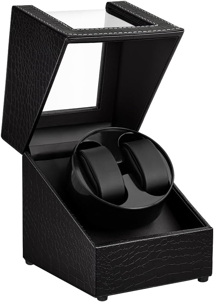 Quiet Double Watch Winder for Automatic Timepieces