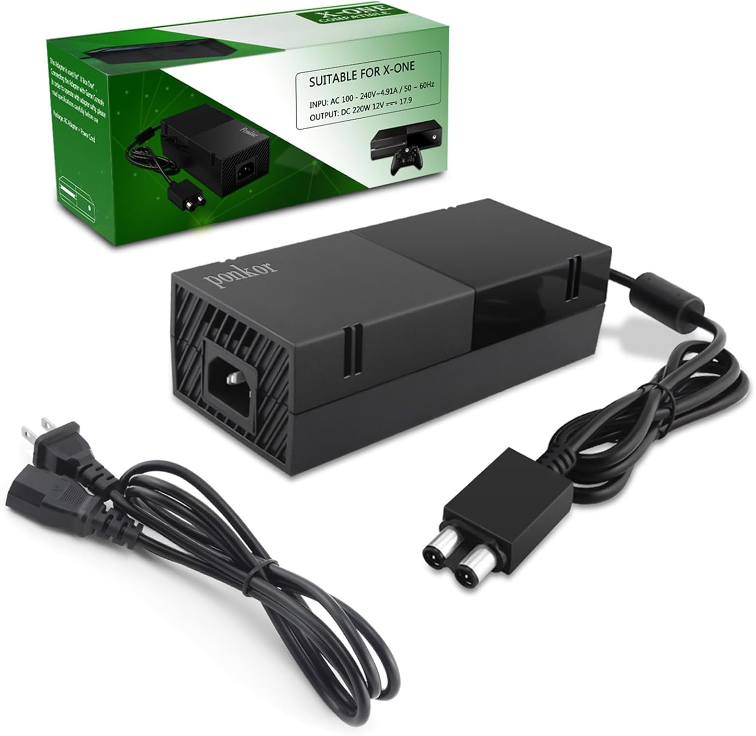 Quiet Power Supply for Xbox One - Global AC Adapter