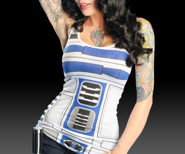 R2D2 Tank Top