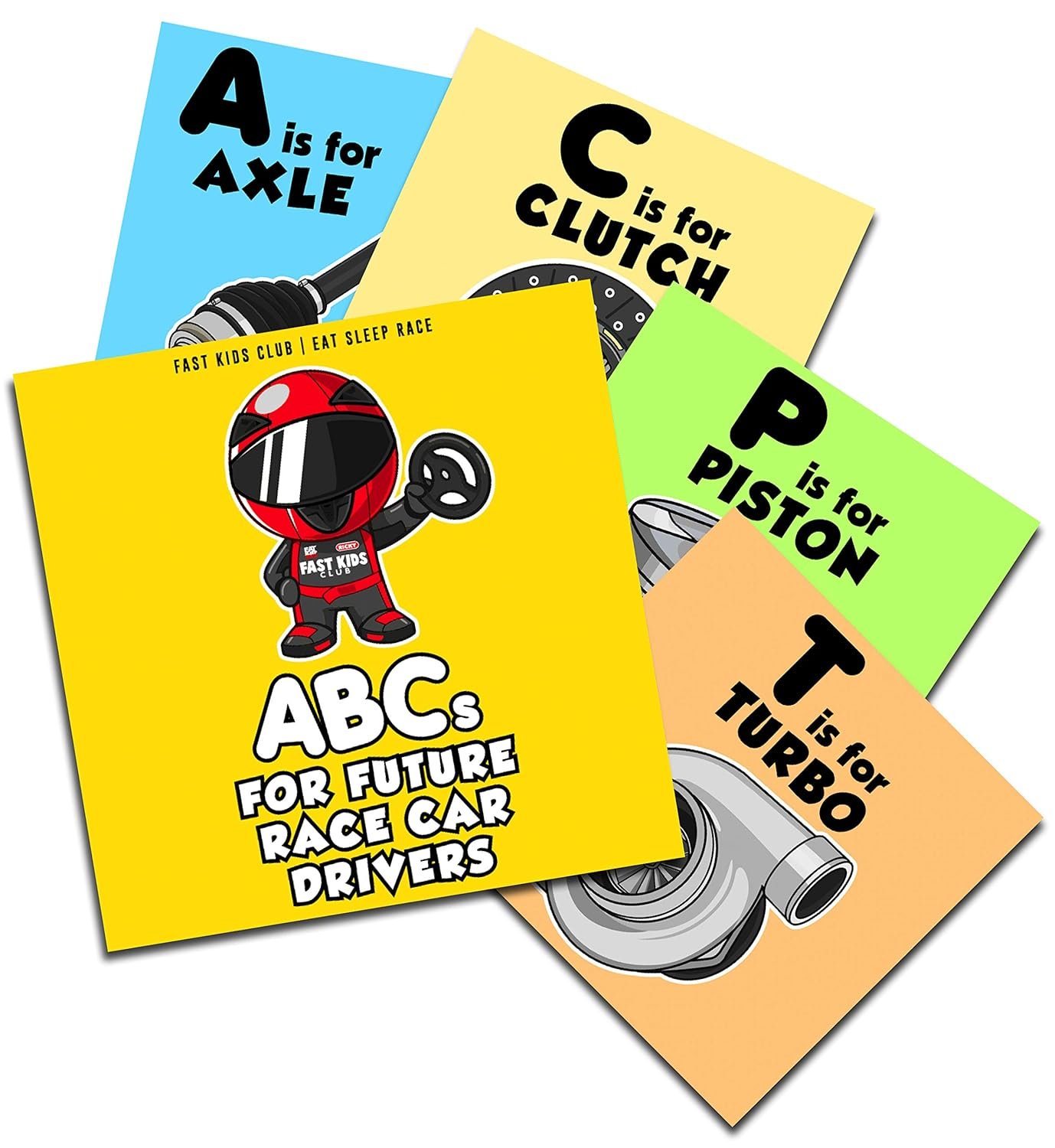 Race Car ABCs: Alphabet Fun for Budding Drivers