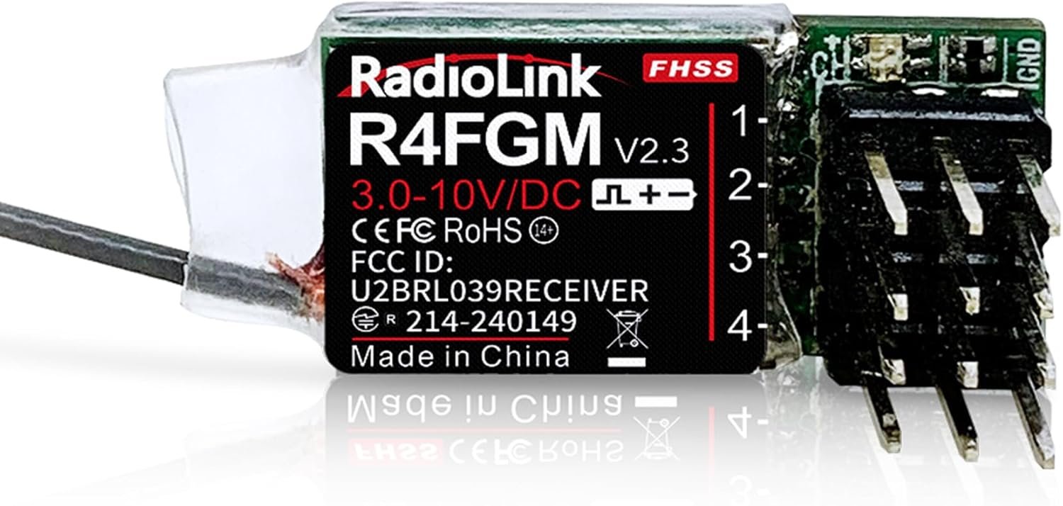 Tiny Gyro Receiver for Precision Mini RC Control