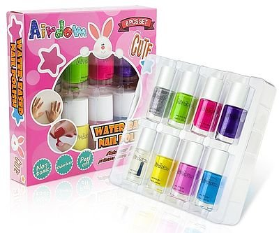 Rainbow Nail Polish Set for Kids
