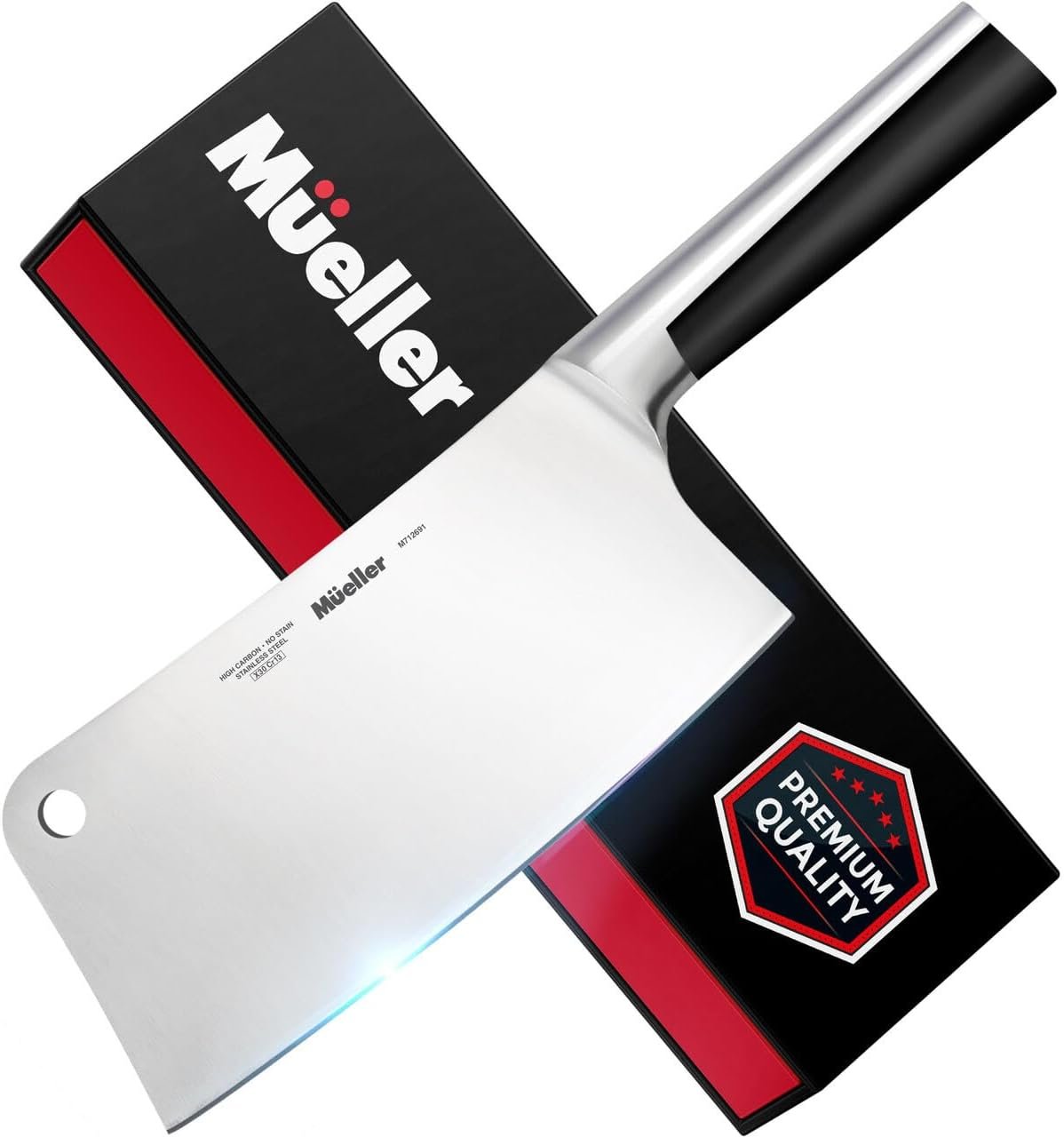 Razor-Sharp 7-Inch Meat Cleaver for Effortless Chops
