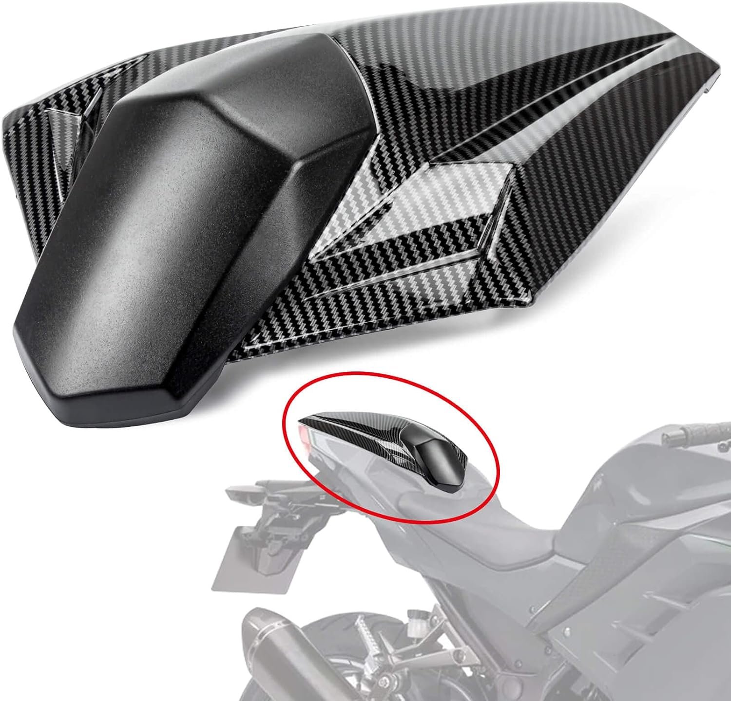 Stylish Rear Seat Cowl for Kawasaki Ninja 300/250