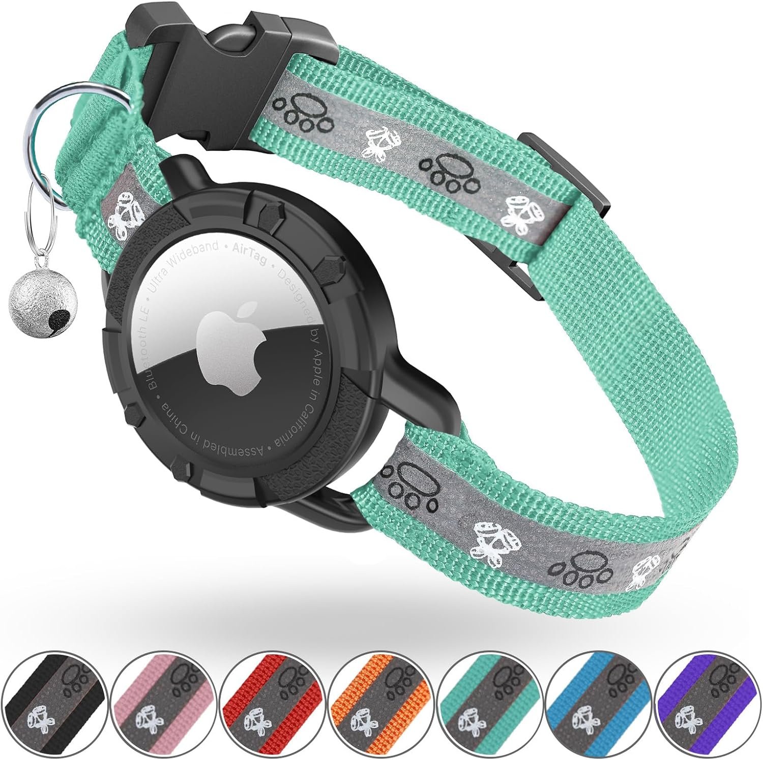 Keep Your Cat Safe with a Reflective AirTag Collar