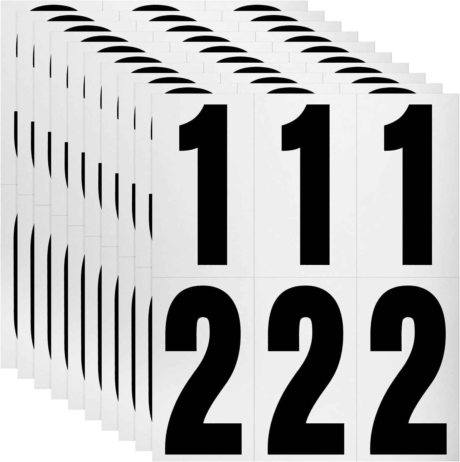 Reflective Waterproof Number Stickers for Your Mailbox