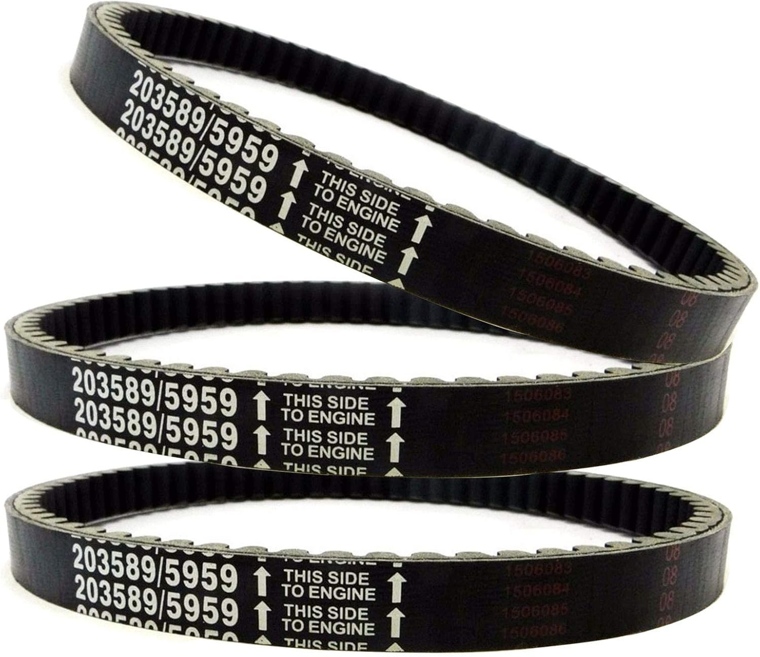 Reliable 3-Pack Go-Kart Drive Belts for 30 Series