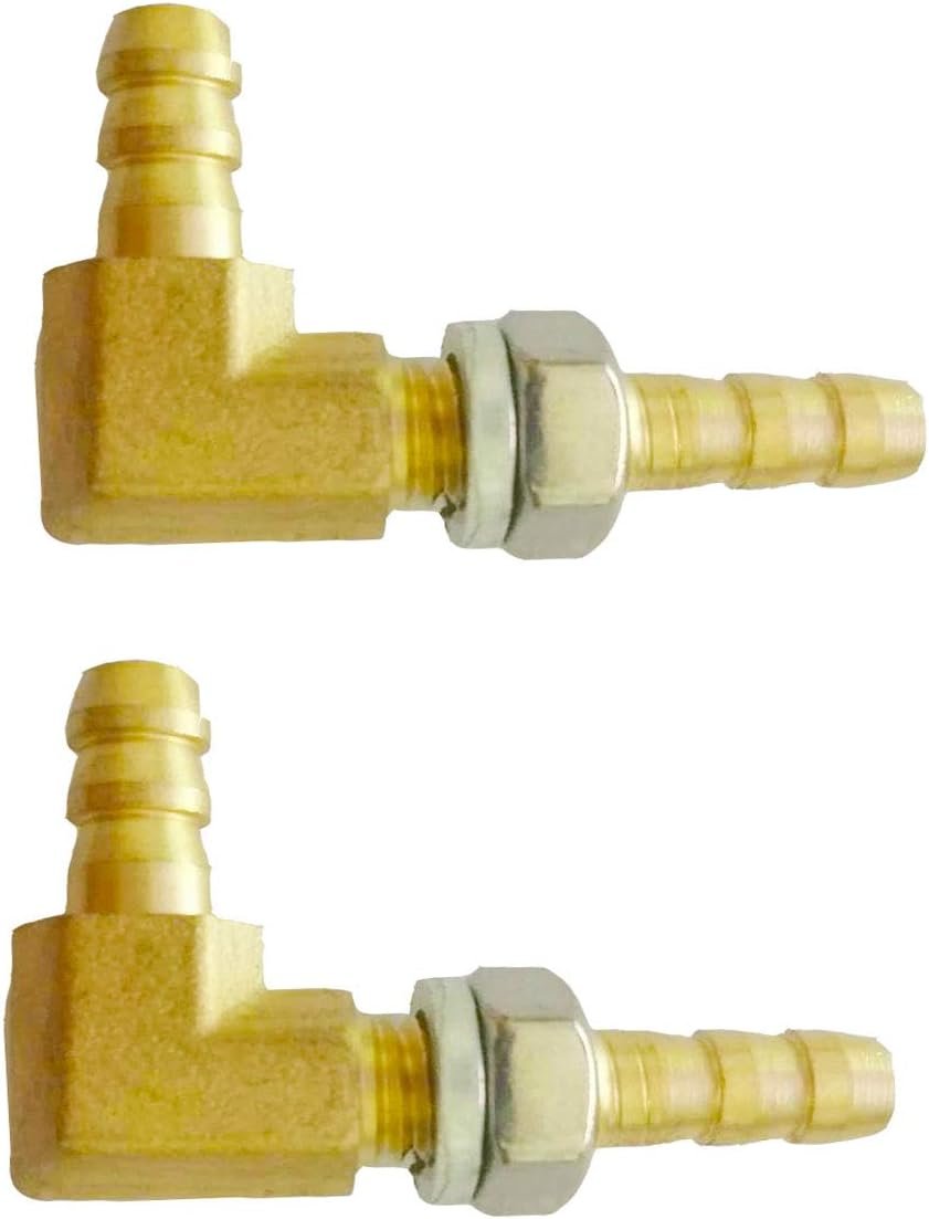 Reliable 90° Hose Connectors for Water/Fuel/Air Systems