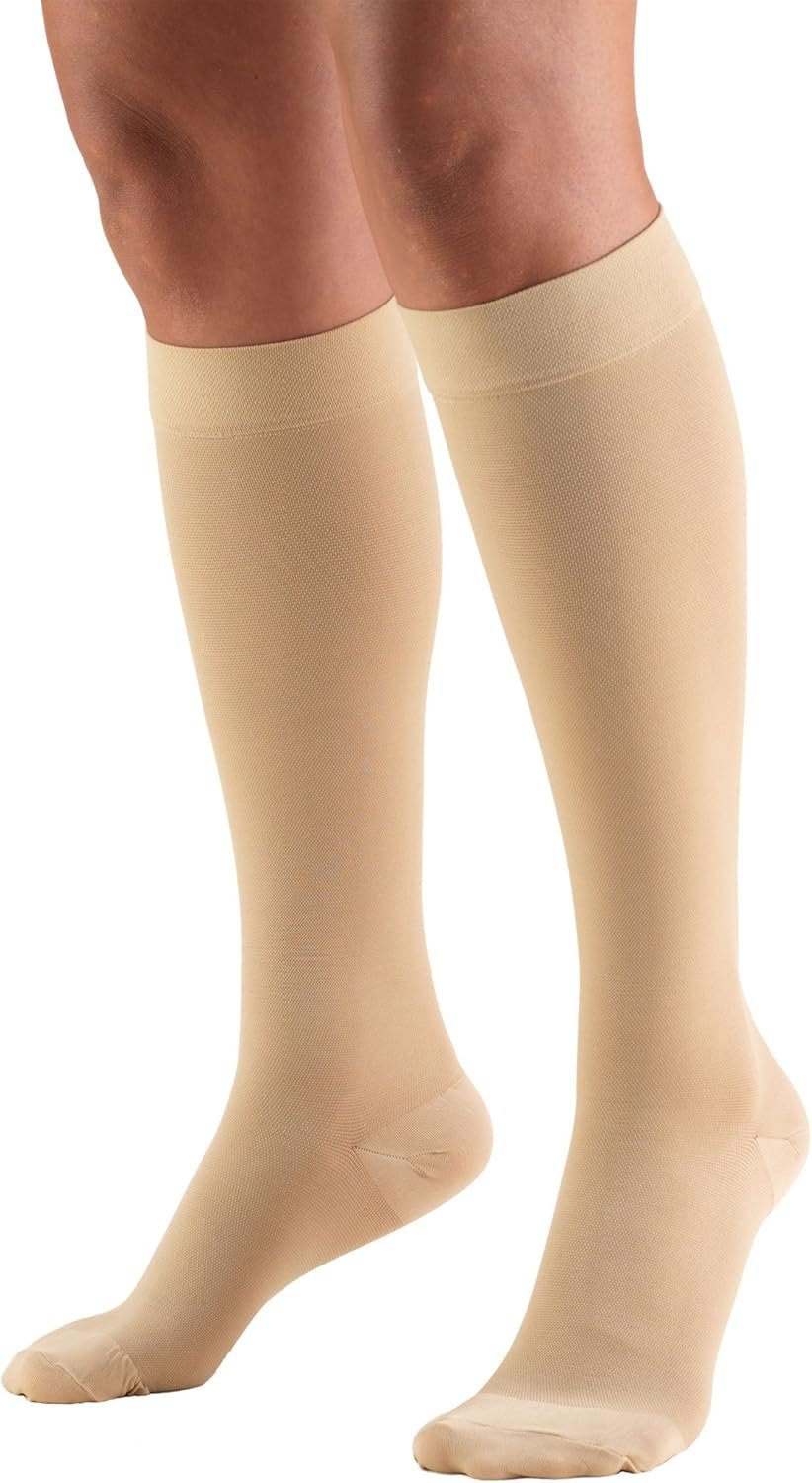 Relieve Leg Pain with 30-40 mmHg Compression Stockings