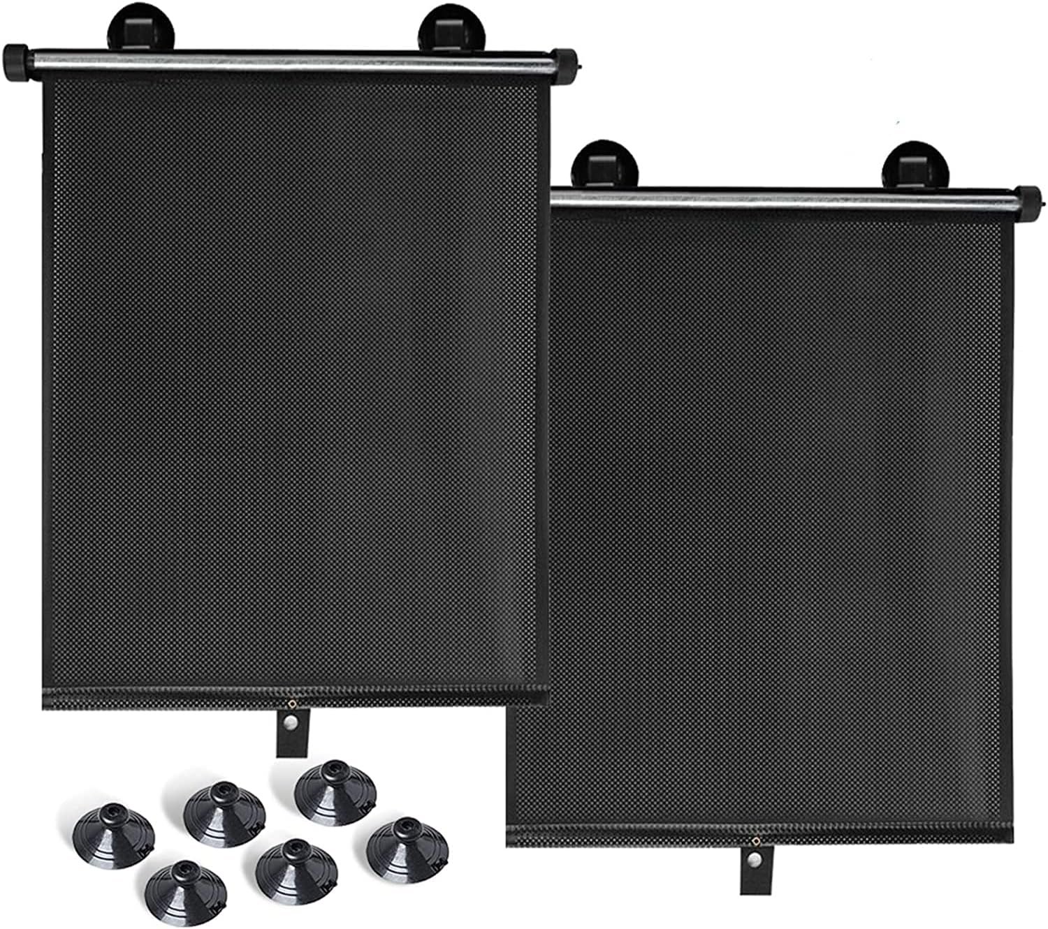 Block Sun Glare & Heat with Retractable Window Shades