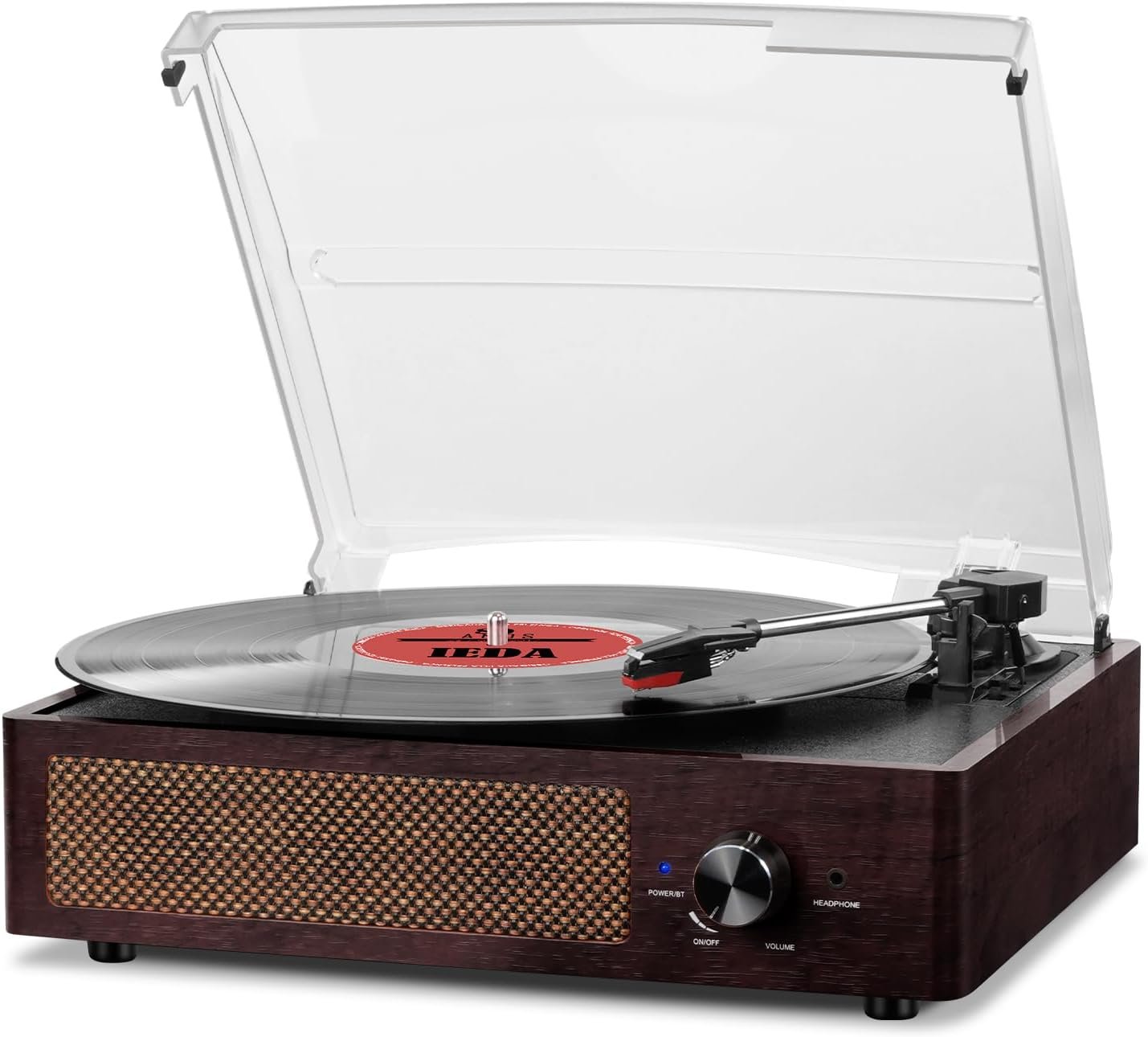 Retro Turntable with Bluetooth: Play Vinyl Wirelessly at Home
