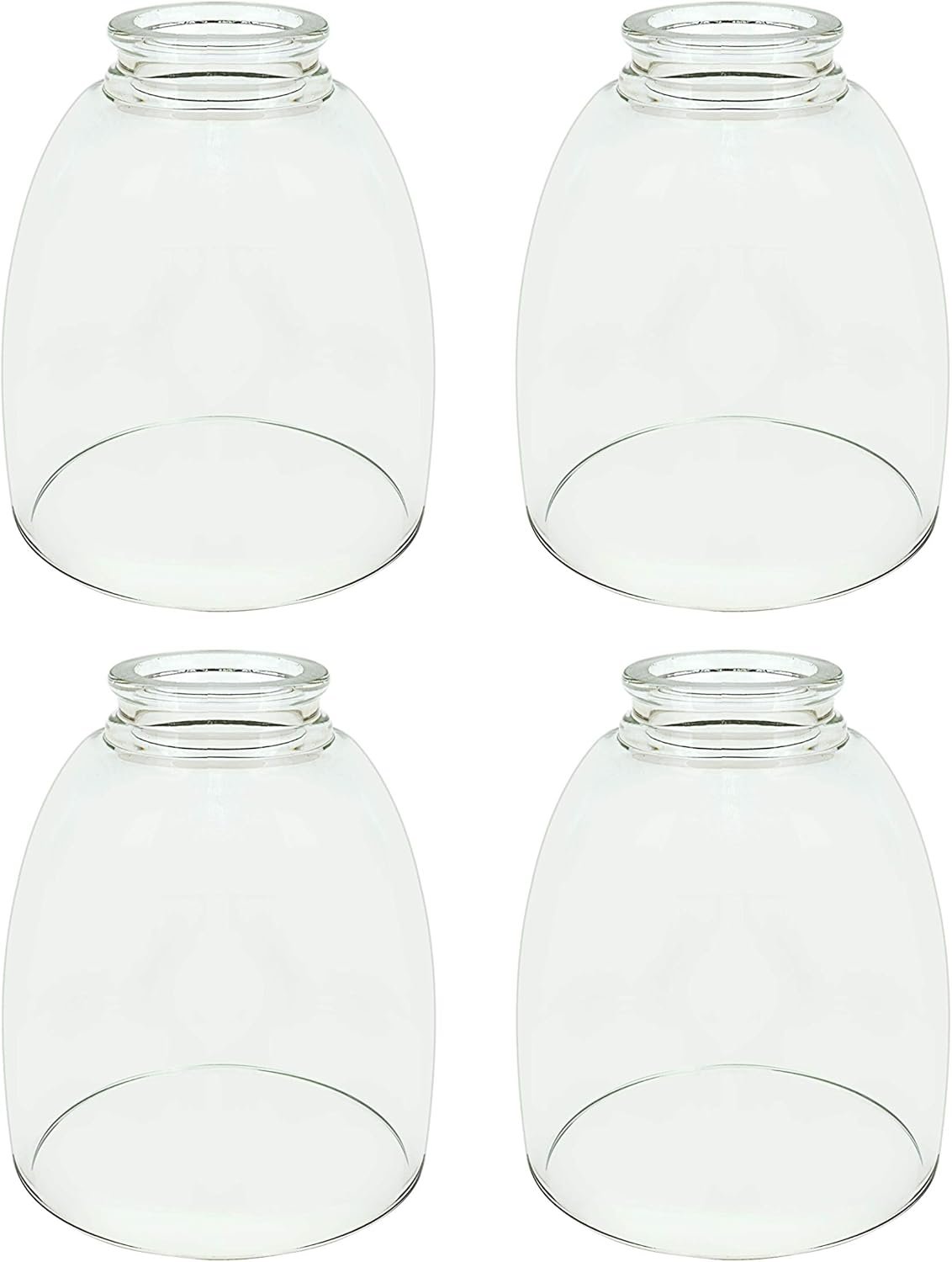 Revive Your Lighting with Clear Bell Glass Shades