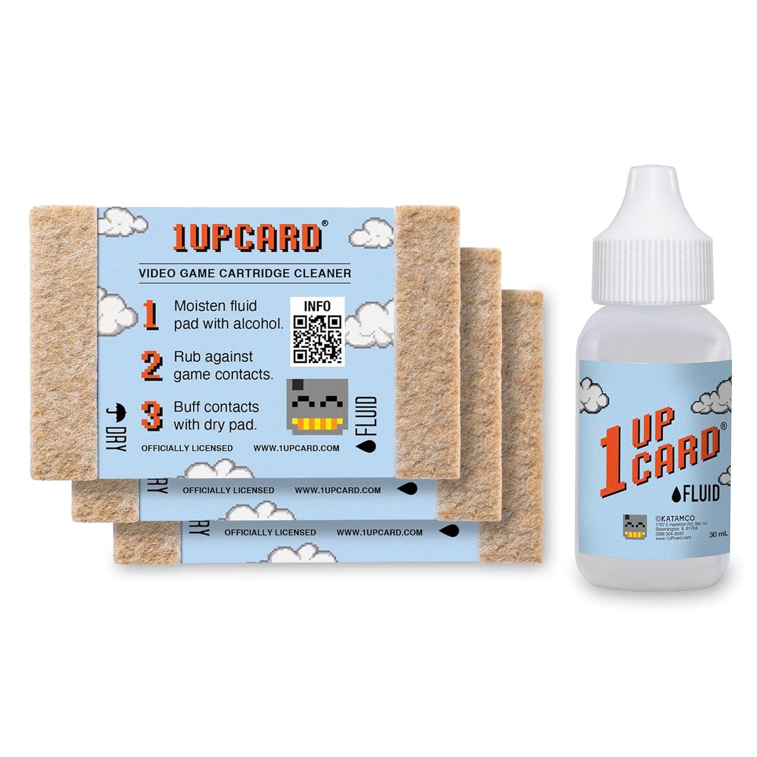 Revive Retro Games: 1UPcard Cleaning Kit