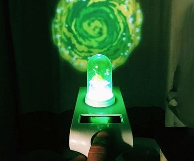 Rick And Morty Light Up Portal Gun