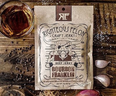 Righteous Felon Whiskey Beef Jerky