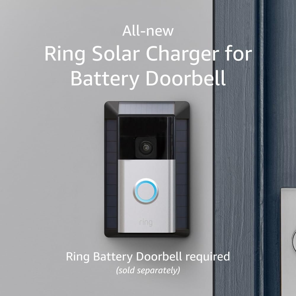 Keep Your Ring Doorbell Charged with Solar Power
