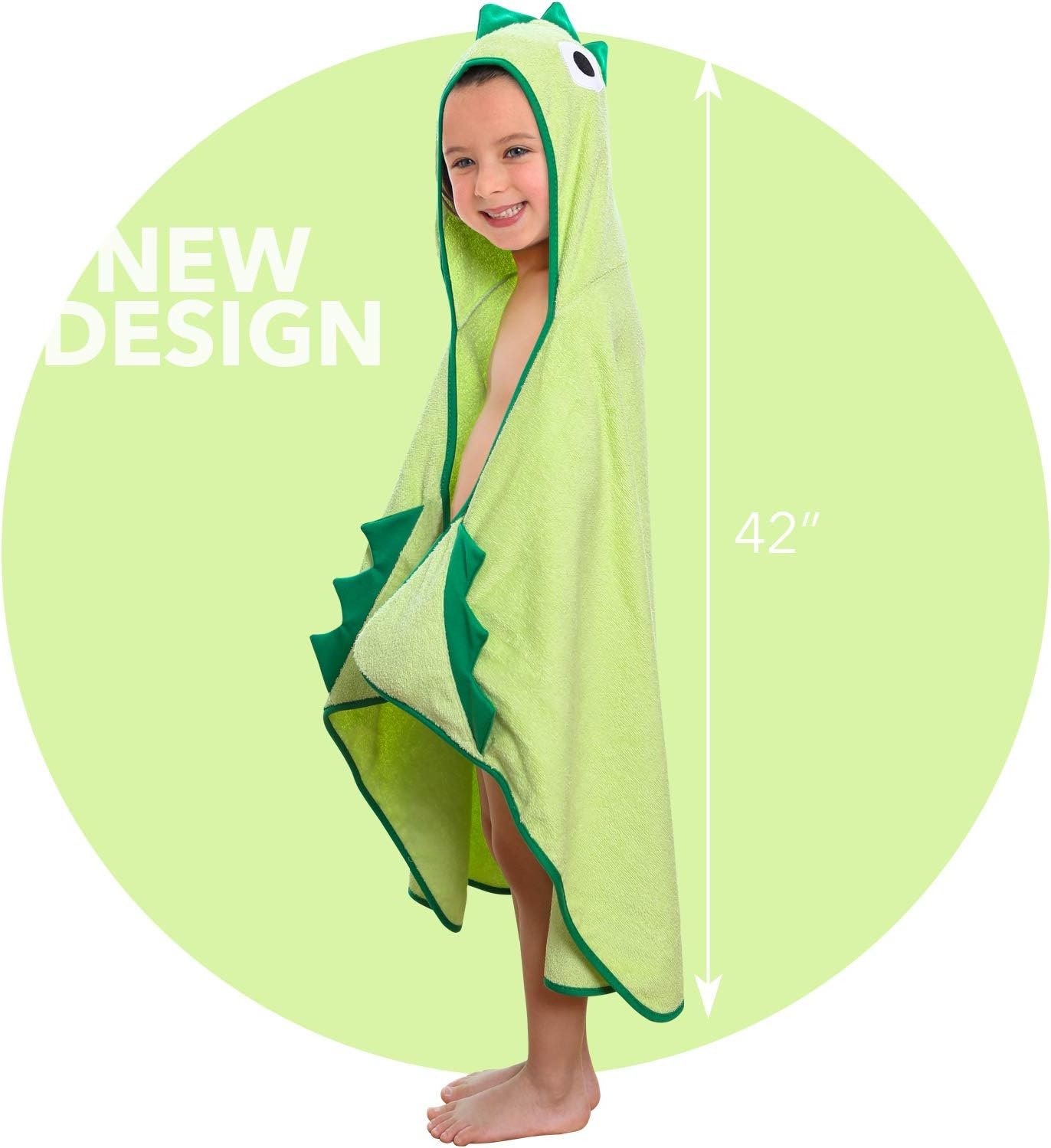 Roar-Worthy Dinosaur Hooded Towel for Kids