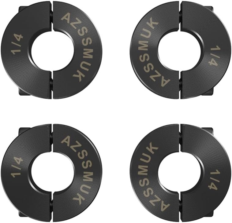 Robust Double Split Axle Collar Clamp for Easy Adjustments