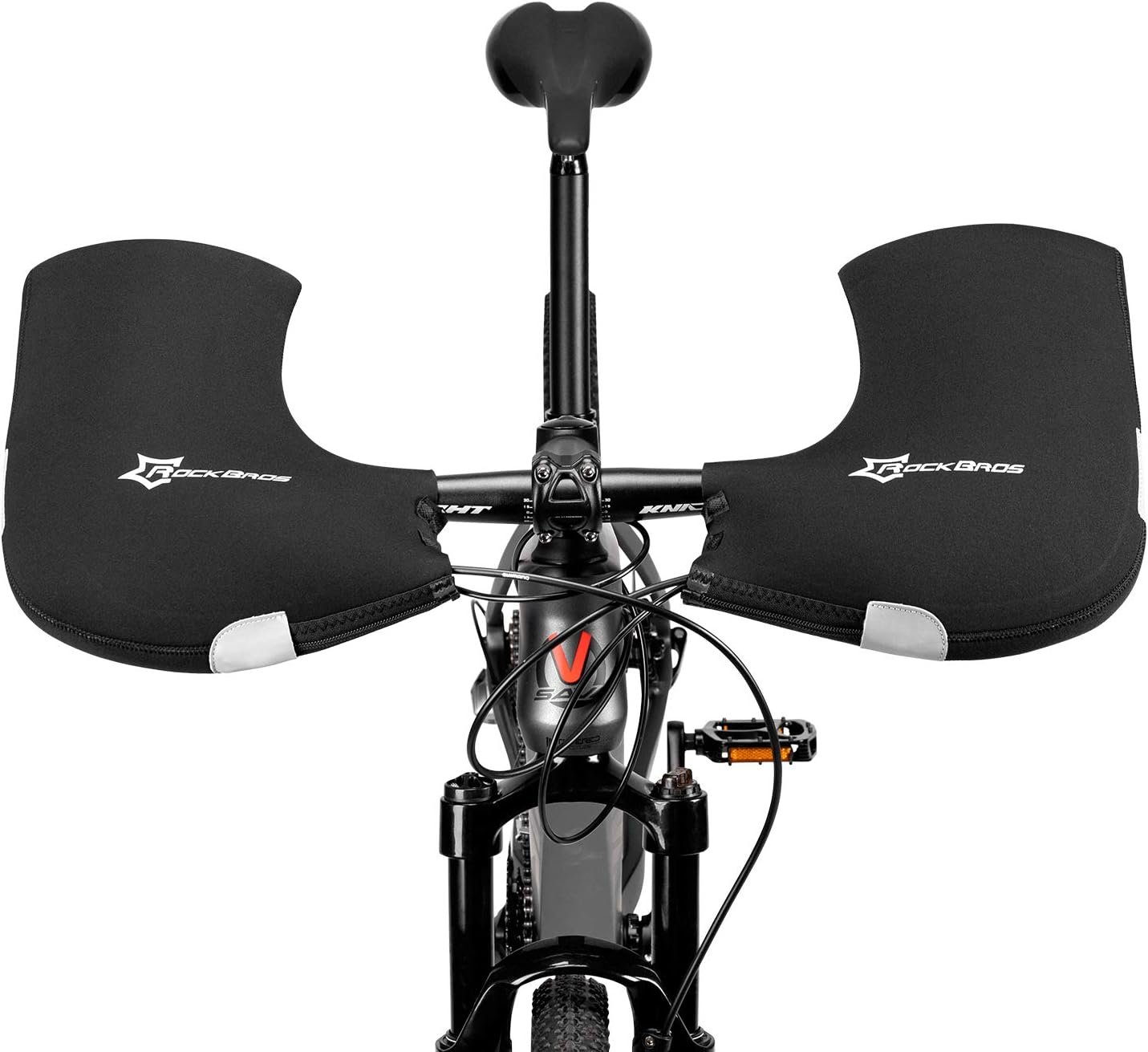 Warm Winter Cycling Hands: ROCKBROS Handlebar Mittens