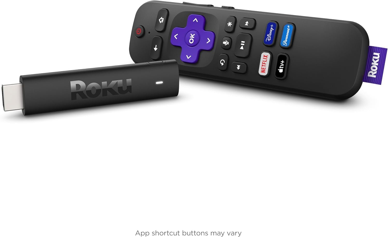 Stream 4K HDR TV: Roku Streaming Stick with Voice Remote
