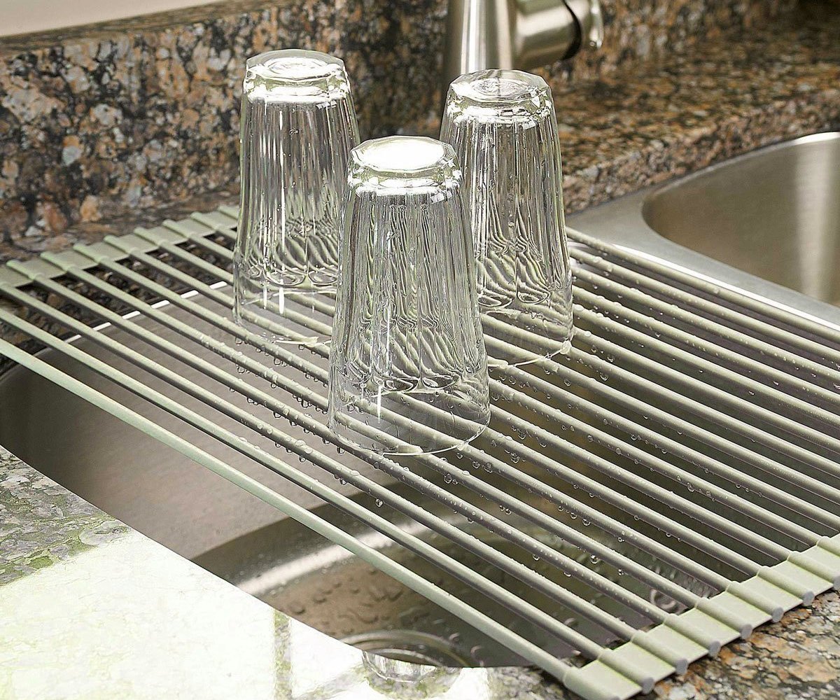 Roll-Up Dish Drying Rack