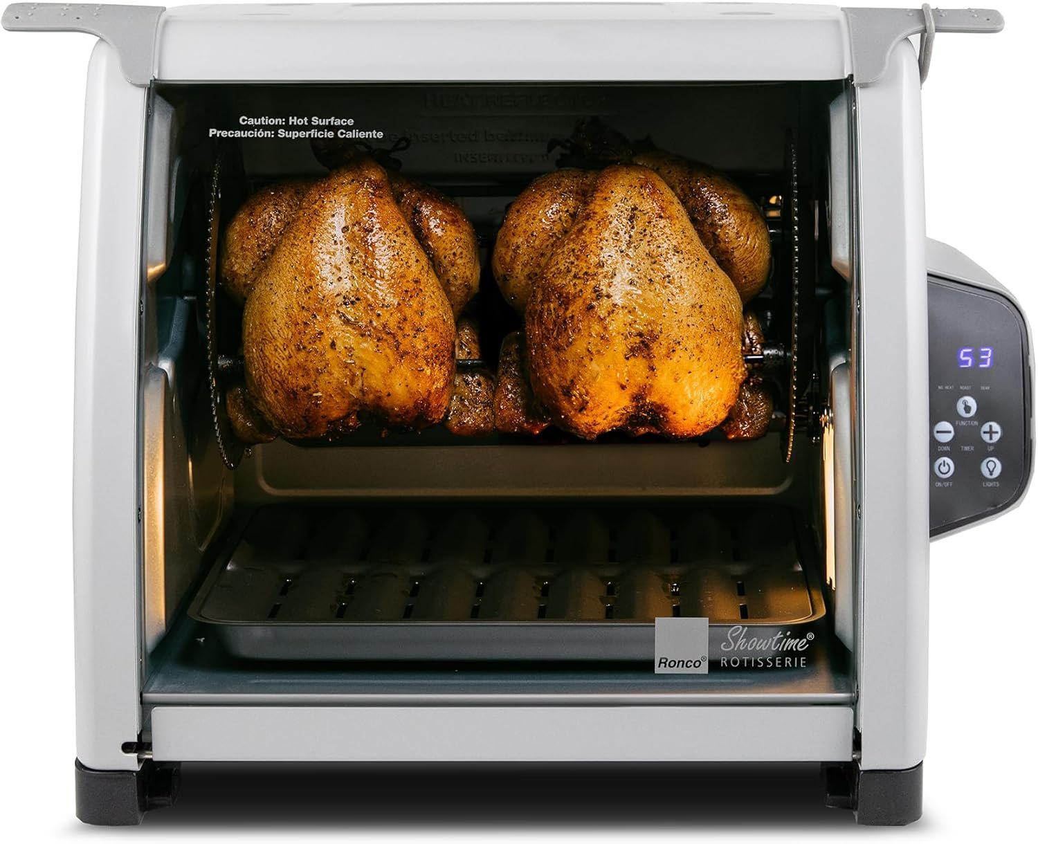 Juicy Rotisserie Meals at Home - 12lb Digital Oven